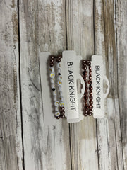 Black Knight "Zero Bucks" 2 Pack Bracelete - Vision Saddlery