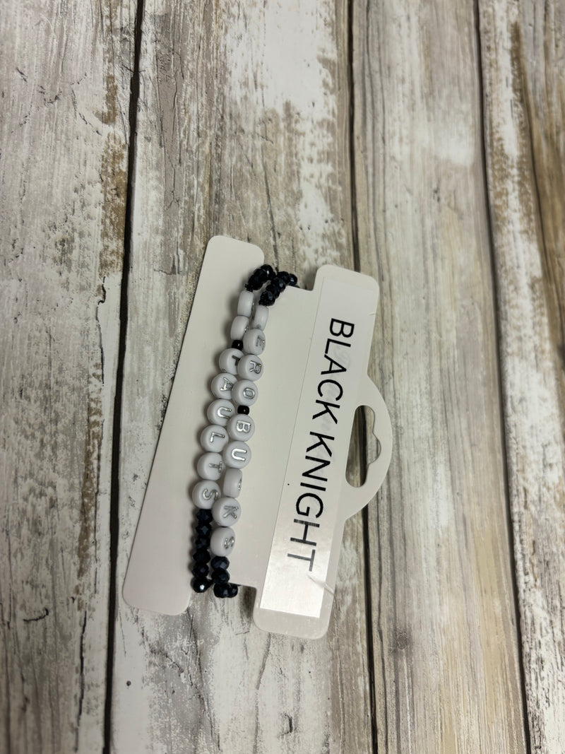 Black Knight "Zero Bucks" 2 Pack Bracelete - Vision Saddlery