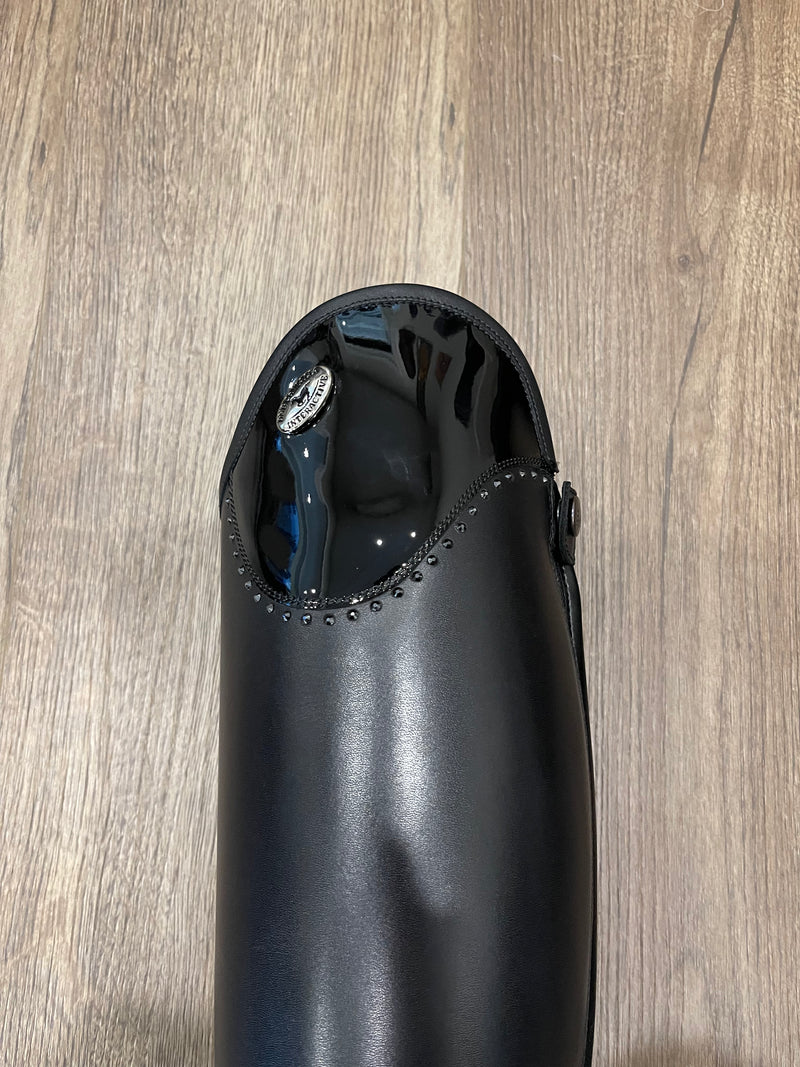 DeNiro Boot Co. custom Salento tall boots in no-lace design