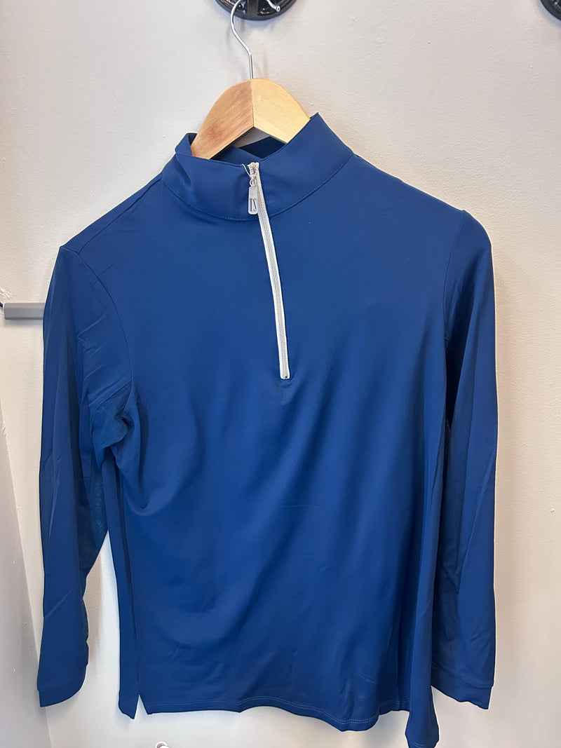 Tailored Sportsman Icefil Long Sleeve- BLUEST BLUE - Vision Saddlery