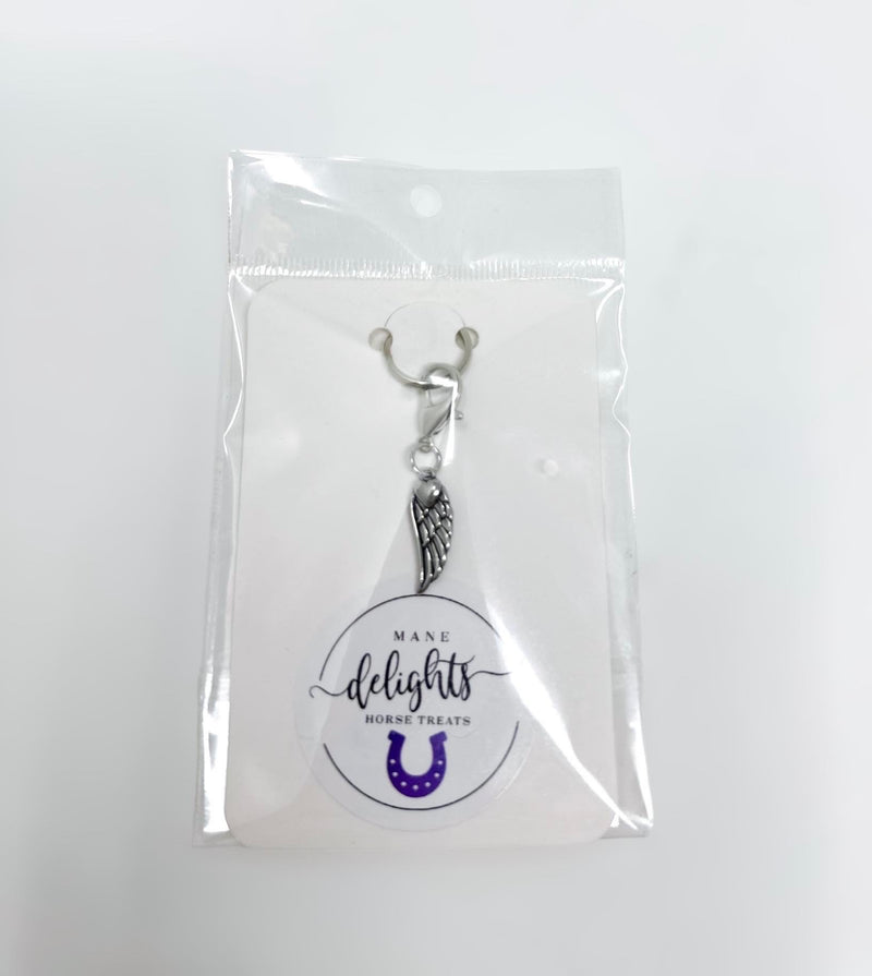 Mane Delights "Wing" Bridle Charm - 2 Colours - Vision Saddlery