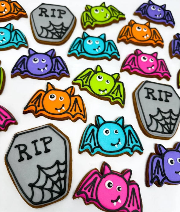 Mane Delights "Spooky Bats" Cookies