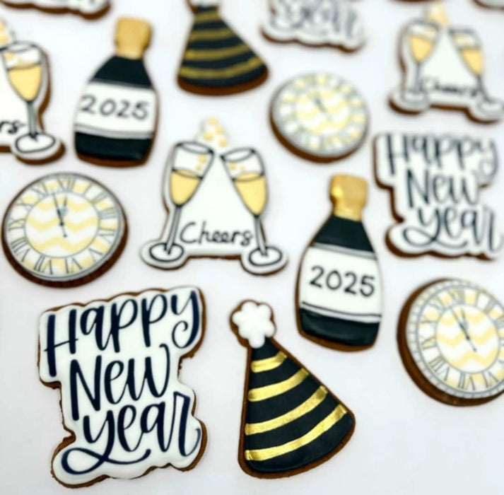 Mane Delights "New Year's" Cookies