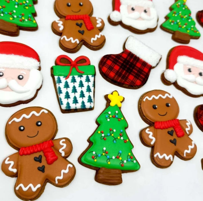 Mane Delights "Gingerbread and Santa" Cookies