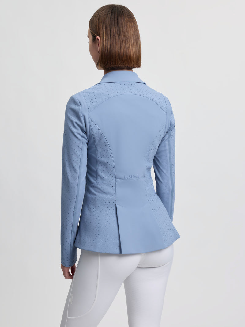 LeMieux Jessica Mesh Show Jacket Powder Blue - Vision Saddlery
