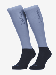 LeMieux Competition Socks (Twin Pack) Powder Blue - Vision Saddlery
