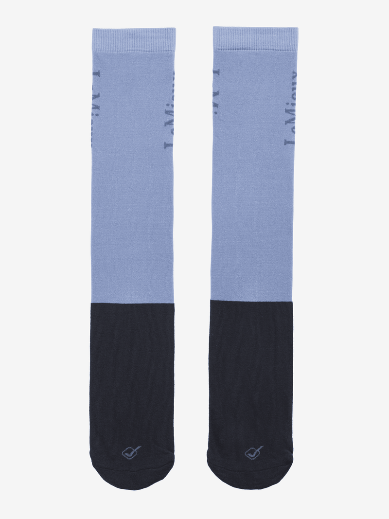 LeMieux Competition Socks (Twin Pack) Powder Blue - Vision Saddlery