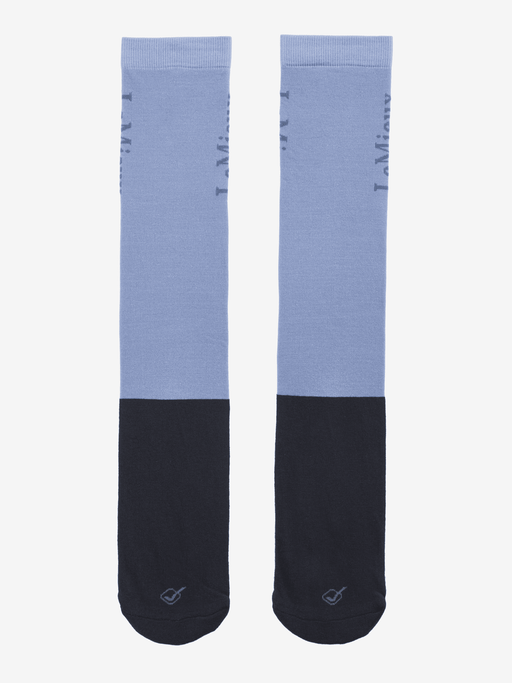 LeMieux Competition Socks (Twin Pack) Powder Blue - Vision Saddlery