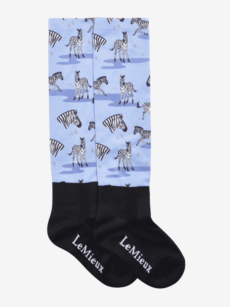 LeMieux Footsie Socks - Zebra - Vision Saddlery