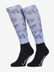 LeMieux Footsie Socks - Zebra - Vision Saddlery