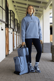 LeMieux Boot & Hat Bag-Powder Blue - Vision Saddlery