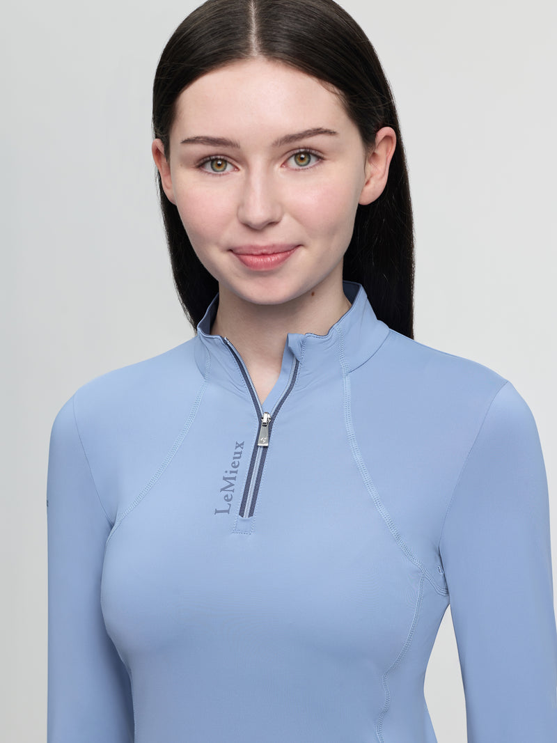 LeMieux Young Rider Classique Base Layer Powder Blue - Vision Saddlery