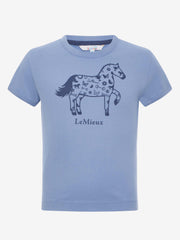 LeMieux Mini Alex T-Shirt - Powder Blue - Vision Saddlery