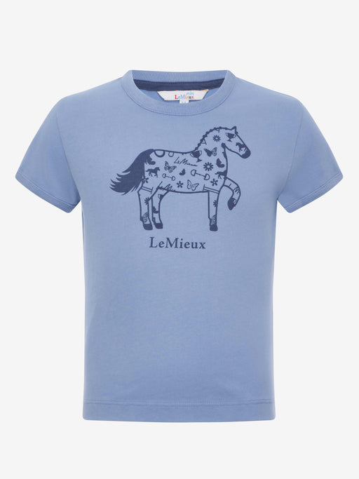 LeMieux Mini Alex T-Shirt - Powder Blue - Vision Saddlery