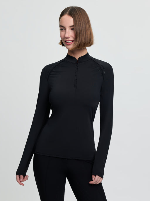 Lemieux Brilliance Heyden Lightweight Base Layer Black - Vision Saddlery