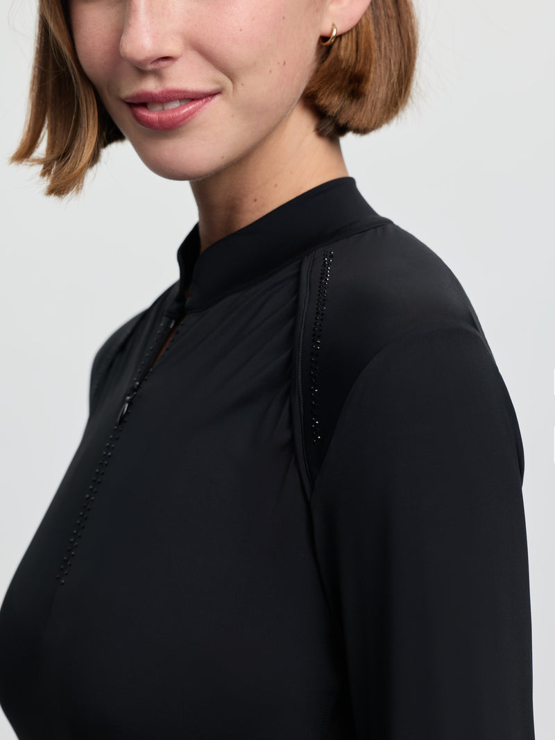 Lemieux Brilliance Heyden Lightweight Base Layer Black - Vision Saddlery