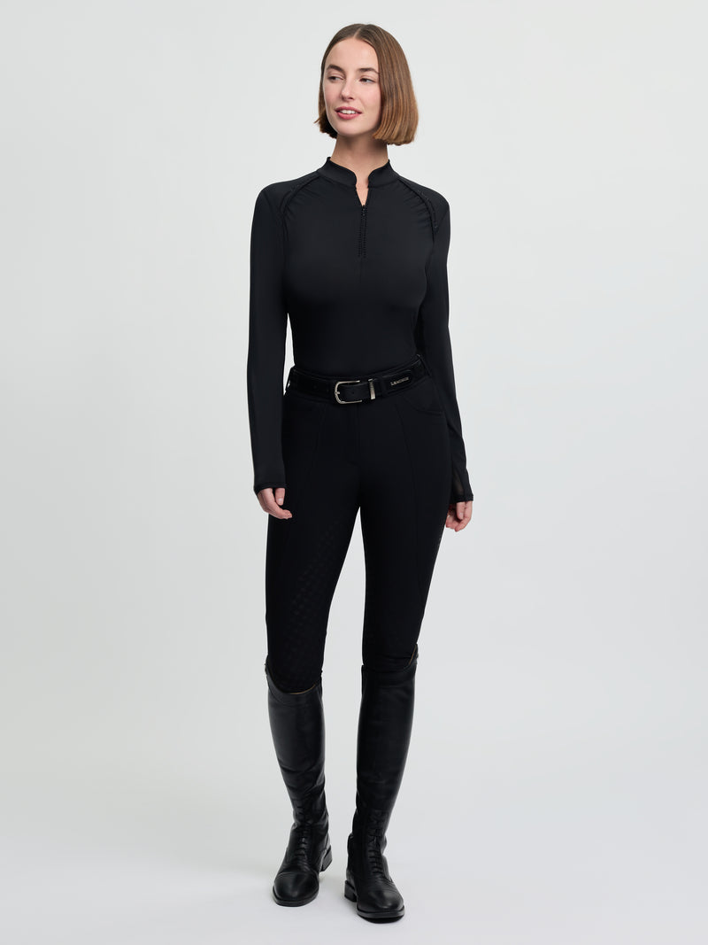 Lemieux Brilliance Heyden Lightweight Base Layer Black - Vision Saddlery