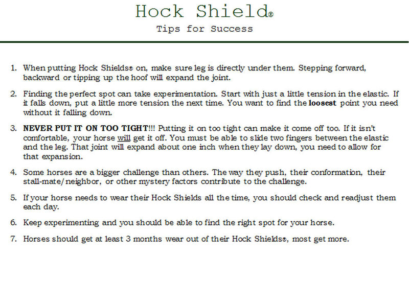 Hock Shield Ultra - Vision Saddlery