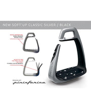 FreeJump Soft Up Classic Safety Stirrup - Various Colours - Vision Saddlery