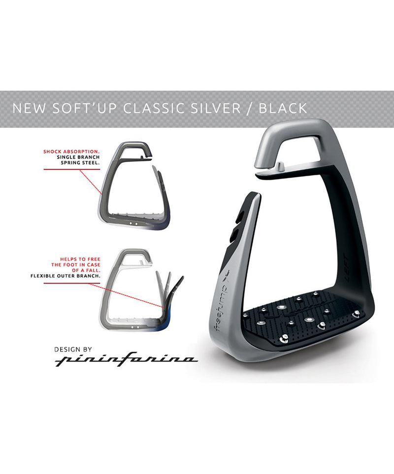FreeJump Soft Up Classic Safety Stirrup - Various Colours - Vision Saddlery