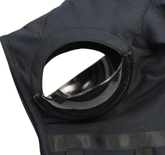 Fenwick Liquid Titanium Mask with Blinker Cups - Vision Saddlery