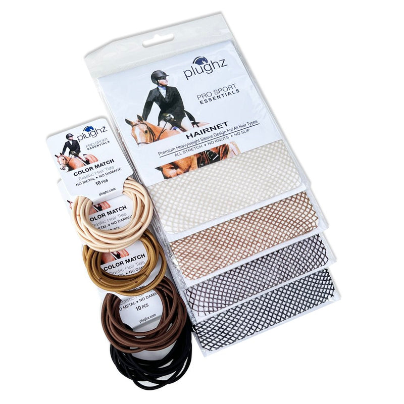 Plughz ProSport Essential Color Match Hair Ties - Vision Saddlery