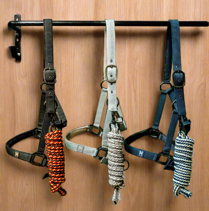 CLEARANCE-Horseware Newmarket Headcollar and Leadrope - Various Colours - Vision Saddlery