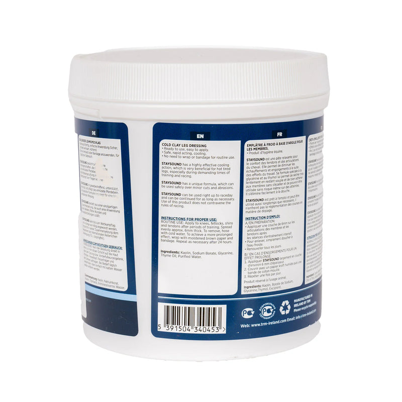 TRM StaySound Leg Clay - 2 sizes - Vision Saddlery