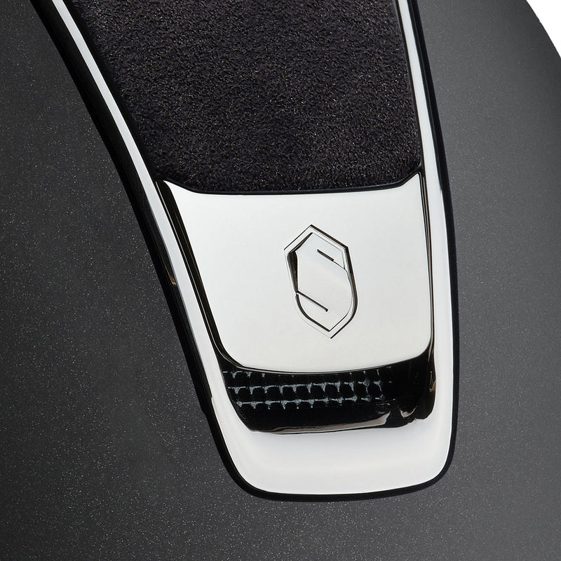 SAMSHIELD MISS SHIELD SHADOWMATT 2.0 Helmet - Alcantara Top/Band - Vision Saddlery