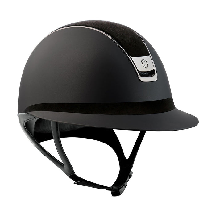 SAMSHIELD MISS SHIELD SHADOWMATT 2,0 Helmet - Alcantara Top/Band