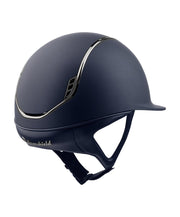 SAMSHIELD 2.0 SHADOW MATT Helmet- BLUE - Vision Saddlery