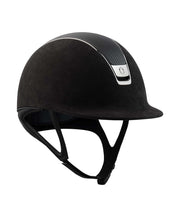SAMSHIELD 2.0  PREMUIM Helmet- Alcantara with Leather Top - Vision Saddlery