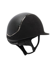 SAMSHIELD 2.0  PREMUIM Helmet- Alcantara with Leather Top - Vision Saddlery