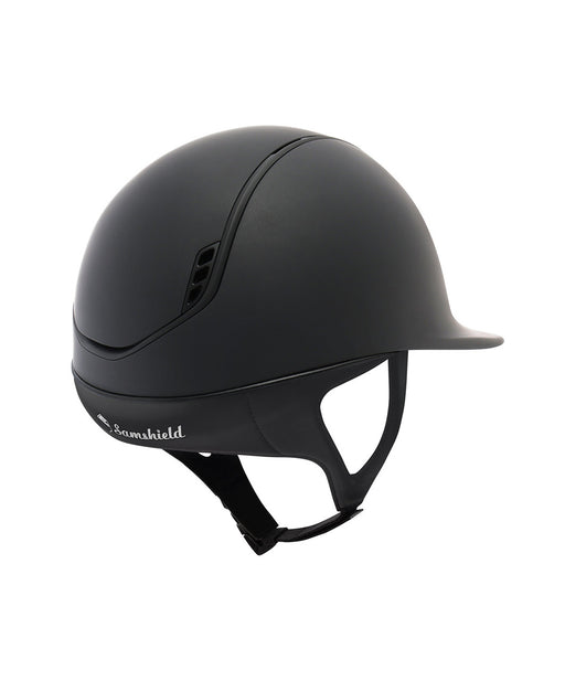 SAMSHIELD 2.0 DARK LINE Helmet- BLACK - Vision Saddlery