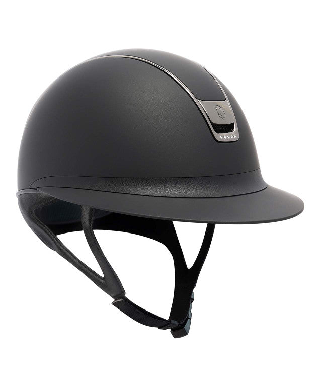 SAMSHIELD 2.0 MISS SHIELD with 5 Swarovski Crystals - BLACK - Vision Saddlery