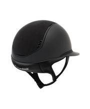 SAMSHIELD 2.0 MISS SHIELD Helmet- Alcantara Top/Band & 5 Crystals - Vision Saddlery