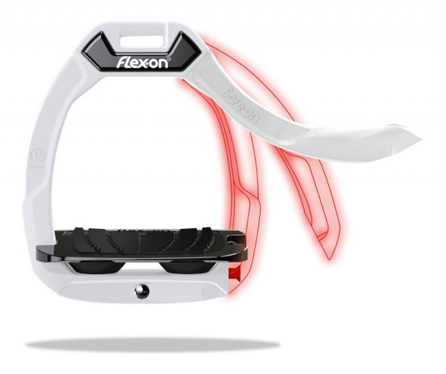 Flex-On JUNIOR "Safe-On" Safety Stirrups - Various Colours - Vision Saddlery