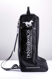 Deniro Standard Boot Bag - Black - Vision Saddlery