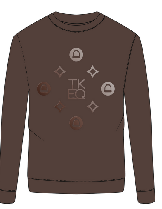 TKEQ MONOGRAM Printed Pullover - 2 Colours