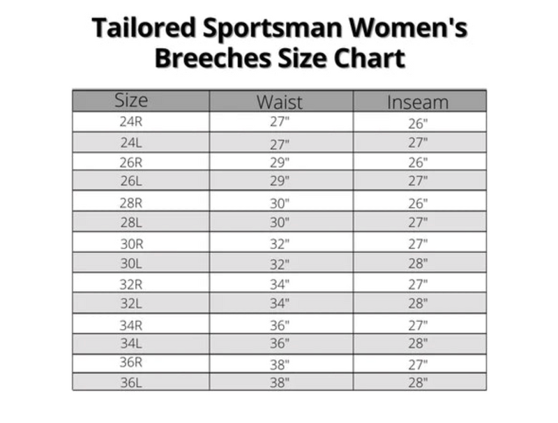 Tailored Sportsman Mid Rise Trophy Hunter Front Zip Boot Sock Breech - Violet & Tan - Vision Saddlery