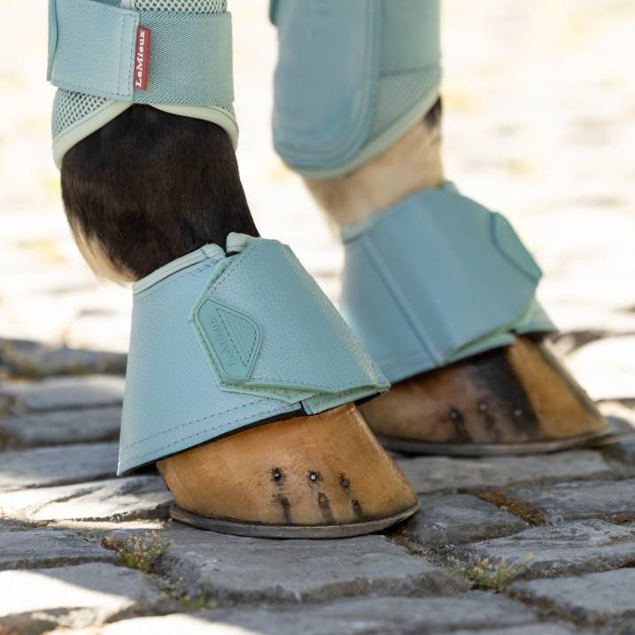 LeMieux Arika Over Reach Boots - AQUA - Vision Saddlery