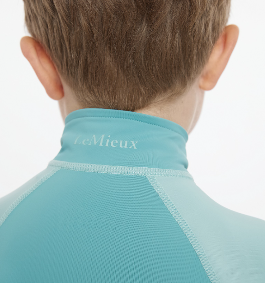 CLEARANCE-LeMieux MINI Long Sleeve Base Layer - LAGOON - Vision Saddlery