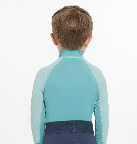CLEARANCE-LeMieux MINI Long Sleeve Base Layer - LAGOON - Vision Saddlery