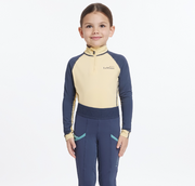 CLEARANCE-LeMieux MINI Long Sleeve Base Layer - MIMOSA - Vision Saddlery