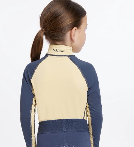 CLEARANCE-LeMieux MINI Long Sleeve Base Layer - MIMOSA - Vision Saddlery