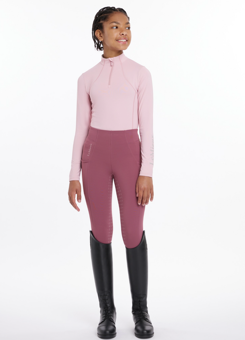 CLEARANCE-LeMieux Young Rider Base Layer - BLOSSOM - Vision Saddlery