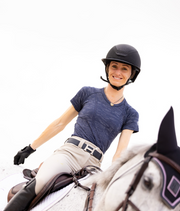 TKEQ The Kennedy Seamless Short Sleeve- NAVY CAMO - Vision Saddlery