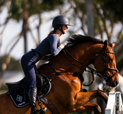TKEQ Kennedy Seamless Long Sleeve - NAVY CAMO - Vision Saddlery