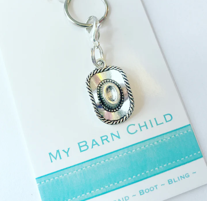 🇨🇦 My Barn Child Bridle Charms - SILVER - Vision Saddlery
