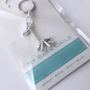 🇨🇦 My Barn Child Bridle Charms - SILVER - Vision Saddlery